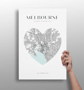 Melbourne V1 Aluminum Print.